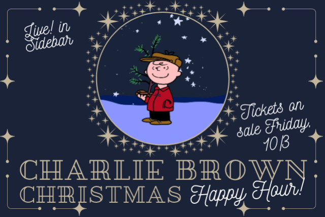 ***Tickets on sale Friday, 10/3 at 10am***A Charlie Brown Christmas Happy Hour in The NIGHTCLUB! ft. The Kevin Fort Trio at FITZGERALDS SIDEBAR – Berwyn, IL
