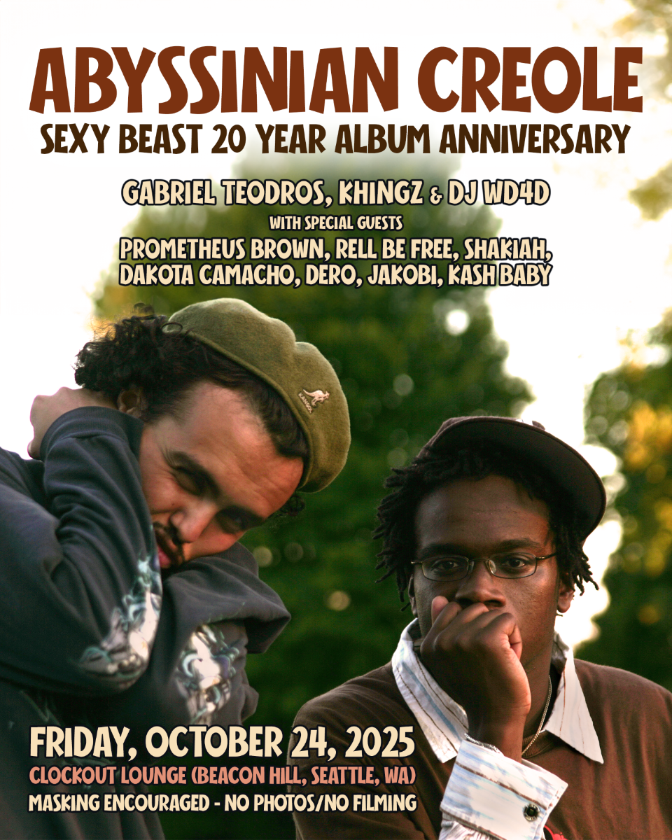 Clock-Out Lounge Presents: Abyssinian Creole "Sexy Beast" 20 Year Album Anniversary