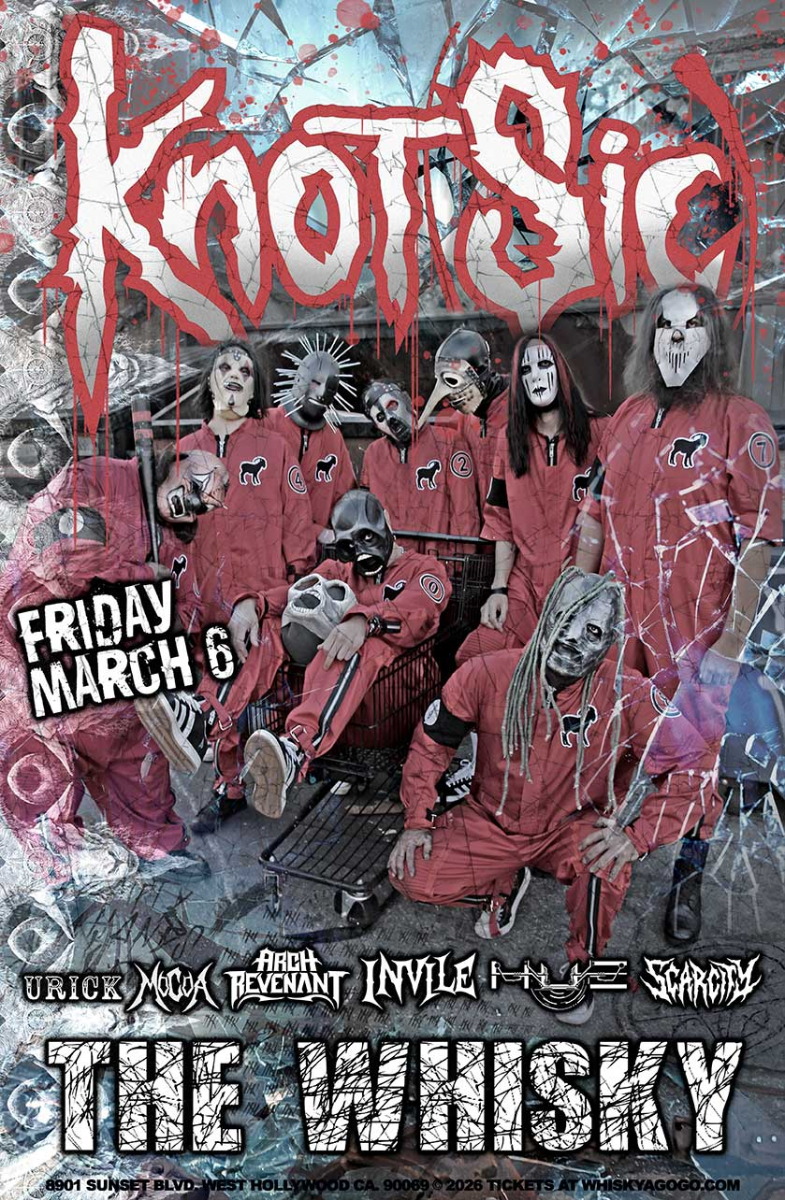 Knot(sic) Tribute to Slipknot , Urick, Mocoa, Arch Revenant, Invile, Hue, Scarcity