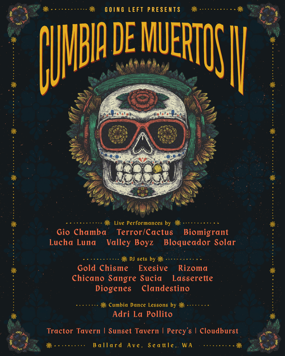 Cumbia de Muertos IV fting Gio Chamba & Lucha Luna at The Tractor