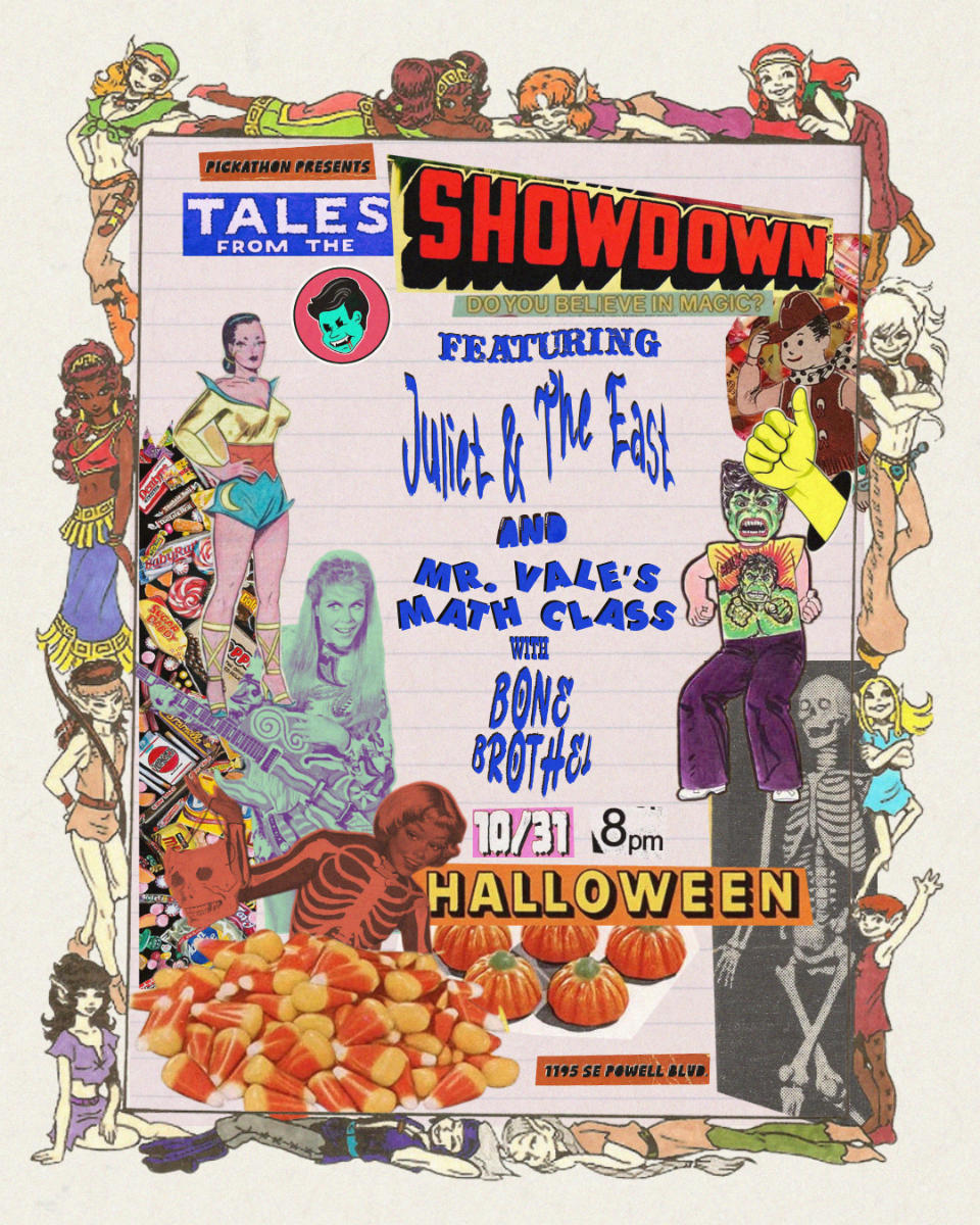 Tales From The Showdown featuring Juliet and The East and Mr. Vale's Math Class with Bone Brothel