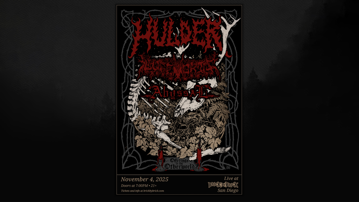 Hulder - Offerings to the Otherworld Tour at Brick by Brick