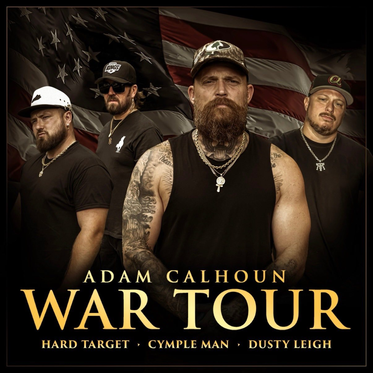 Adam Calhoun , Hard Target, Cymple Man , Dusty Leigh