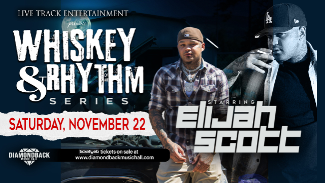 Whiskey & Rhythms Feat. Elijah Scott at Diamondback Music Hall – Belleville, MI