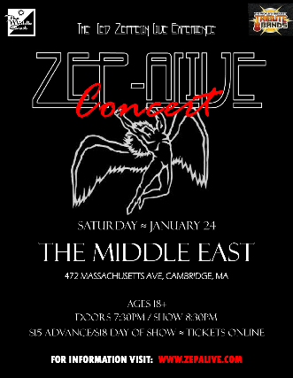 image of Zep-Alive: The Led Zeppelin Tribute Show image of Zep-Alive: The Led Zeppelin Tribute Show