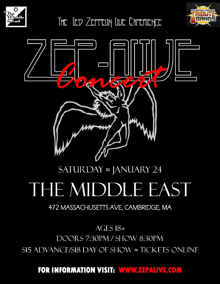 Zep-Alive: The Led Zeppelin Tribute Show