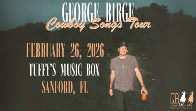 George Birge: Cowboy Songs Tour at Tuffy’s Music Box – Sanford, FL