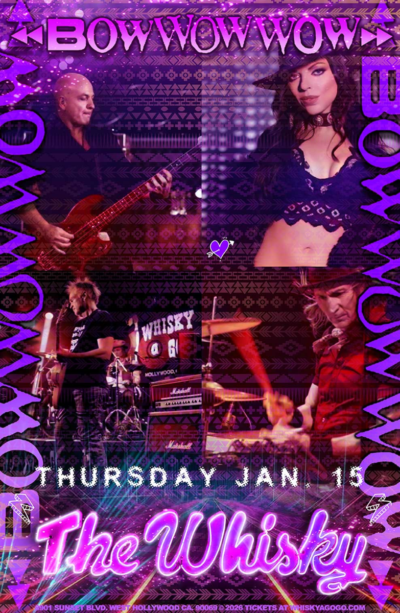 Bow Wow Wow, The Molly Ringwald Project (Ultimate 80's Band), The Tragics, A Day in the 80s, Mason McNulty