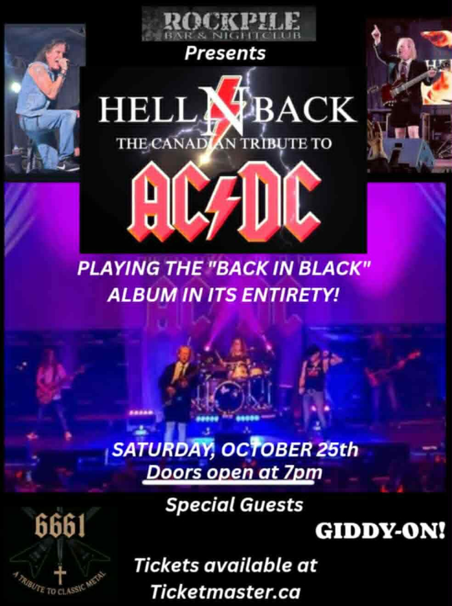 Hell N Back / Tribute to AC/DC, 6661 - A Tribute To Classic Metal, Giddy-On!