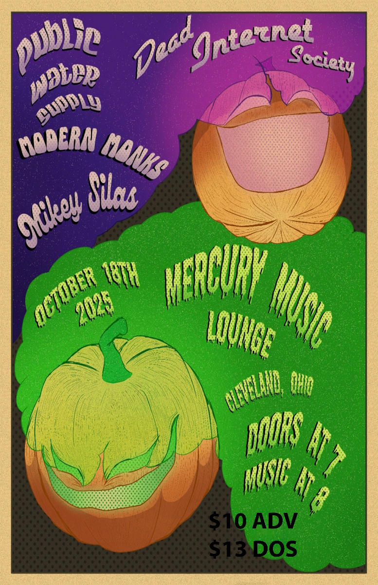 Dead Internet Society, Public Water Supply, Modern Monks, Mikey Silas