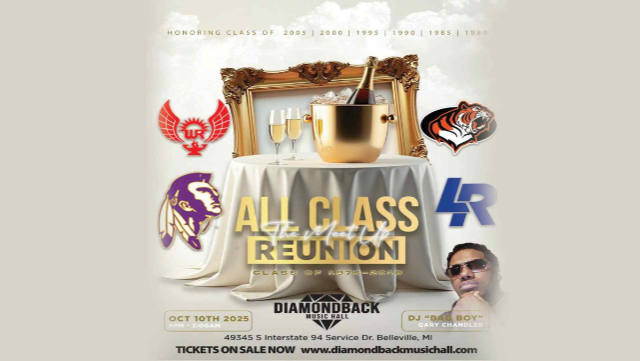 All-Class Reunion at Diamondback Music Hall – Belleville, MI