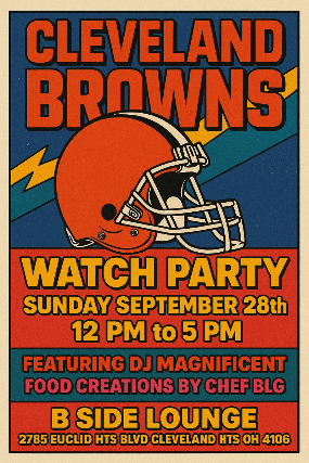 BROWNS PATIO WATCH PARTY