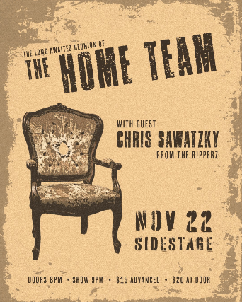 The Home Team | Chris Sawatzy of The Ripperz at Sidestage – Winnipeg, Canada