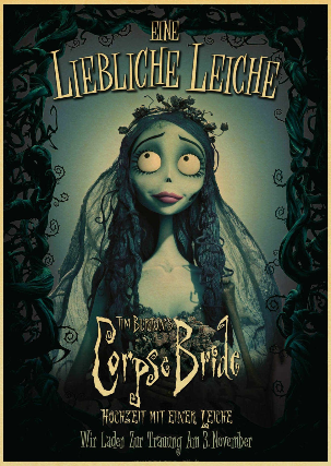 Corpse Bride at Williams Center – Cinema Underground – Rutherford – Rutherford, NJ