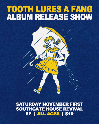 Tooth Lures a Fang Album Release Show w/Bear the Moon, Boy Bandicoot at The Southgate House Revival – Revival Room – Newport, KY