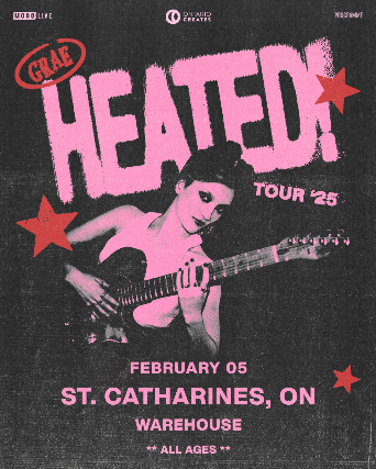 GRAE with Special Guests at Warehouse Concert Hall – St Catharines, Canada