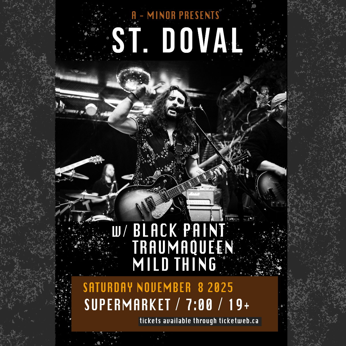 St.Doval w/ Black Paint, Traumaqueen & Mild Thing
