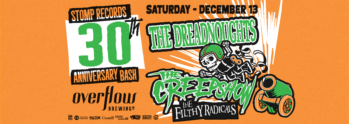 The Dreadnoughts, The Creepshow, The Filthy Radicals
