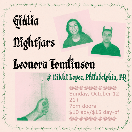 Nightjars, Giulia, Leonora Tomlinson