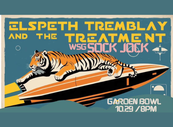 Elspeth Tremblay and the Treatment with Sock Jock at Garden Bowl Lounge – Detroit, MI