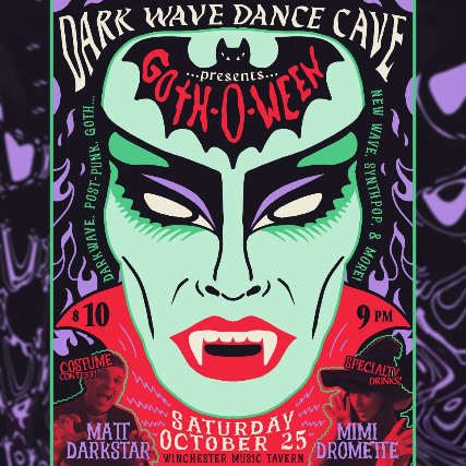 Dark Wave Dance Cave Presents: Goth-O-Ween at The Winchester – Lakewood, OH