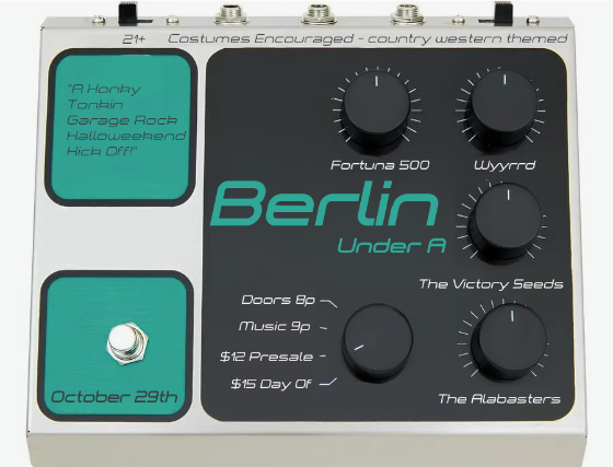Fortuna 500 • Wyyrrd • The Victory Seeds • The Alabasters at Berlin – New York, NY