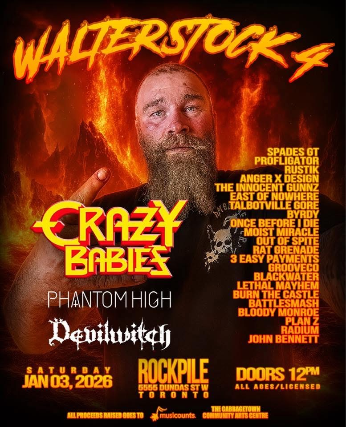 Walterstock 4 at The Rockpile Bar & Nightclub – Toronto, Canada