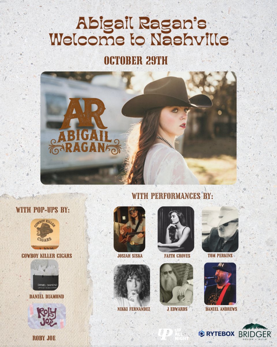 Abigail Ragan 's Welcome To Nashville with performances by: Josiah Siska , Faith Groves , Tom Perkins , Nikki Fernandez , J. Edwards & Daniel...