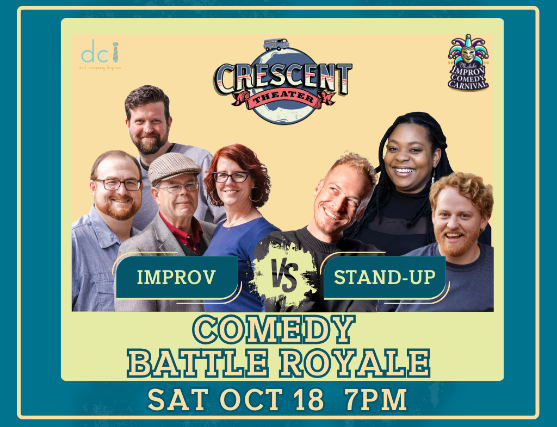 Comedy Battle Royale presented by Dad Company Improv at Crescent Theater – Mobile, AL