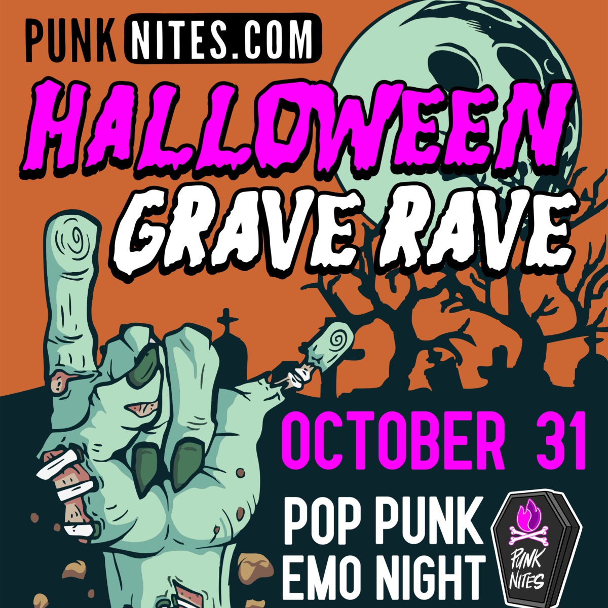 Rave Pop WEST END LIVE AND PUNKNITES.COM PRESENT THE GRAVE RAVE POP PUNK EMO ...