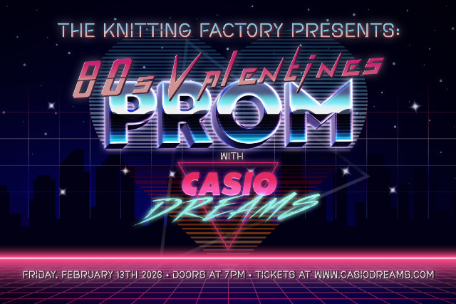 image of 80's Valentine's Prom with Casio Dreams image of 80's Valentine's Prom with Casio Dreams