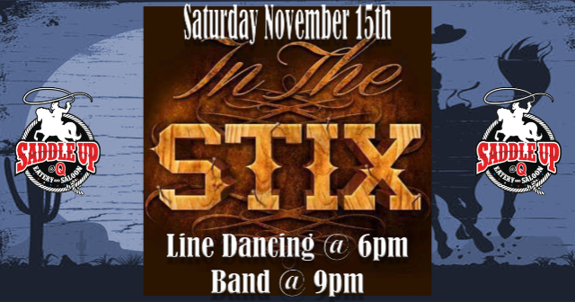 In the Stix Live at Saddle Up @ Q
