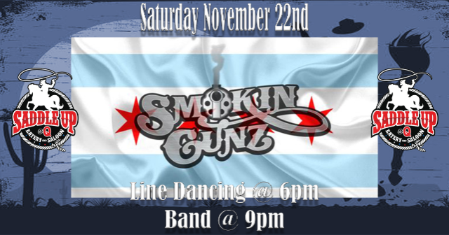 Smokin Gunz Live at Saddle Up @ Q at Saddle Up At Q – Aurora, IL