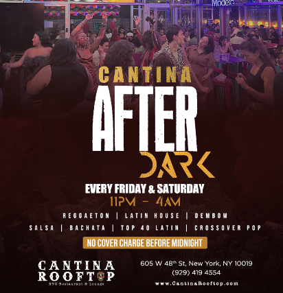 Cantina After Dark FRIDAYS at Cantina Rooftop – New York, NY