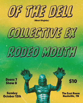 Wynton Existing Single Release Show feat: Of The Dell / Collective Ex / Rodeo Mouth at The East Room – Nashville, TN