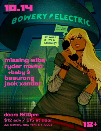 Jack Xander • Missing Wiba • Beaurong • Ryder Mamo