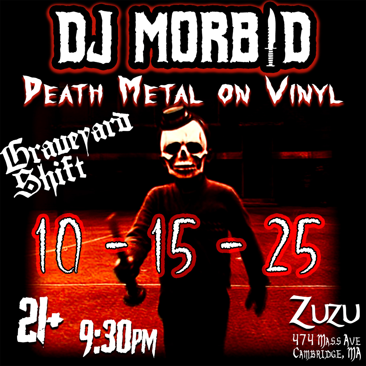 Graveyard Shift, DJ Morbid | Event Image