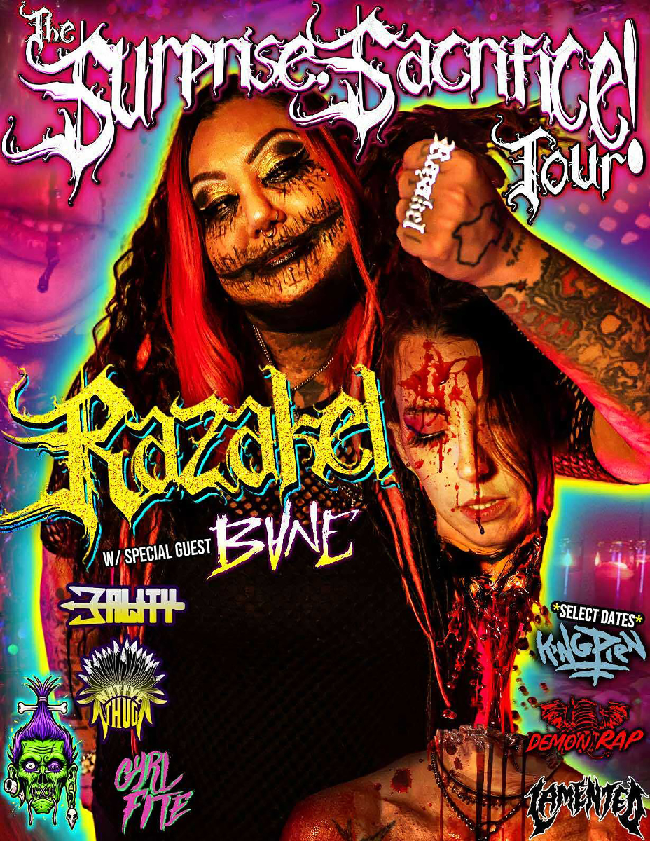 Razakel - The Surprise Sacrifice Tour w/ special guest Bane