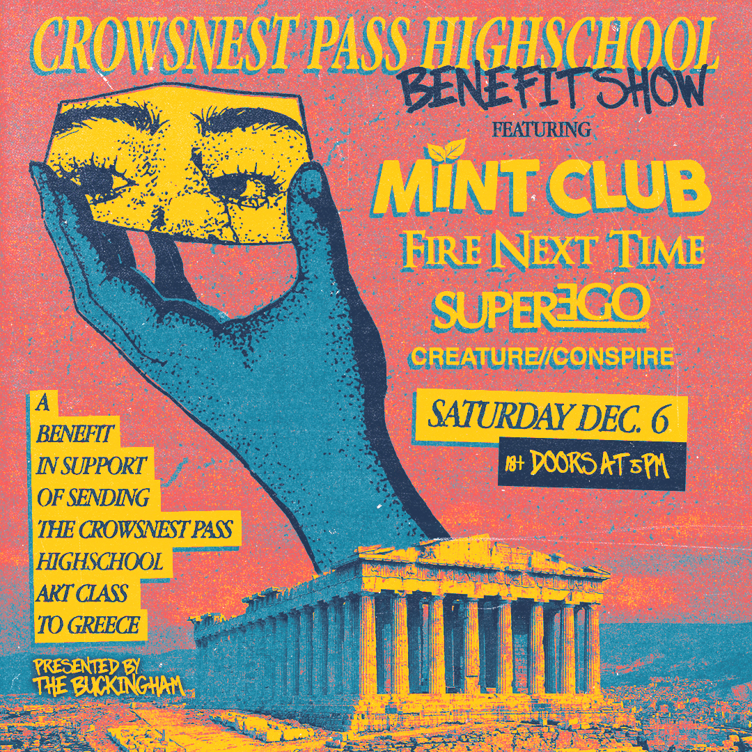 A Benefit In Support Of Sending The Crowsnest Pass Highschool Art Class to Greece