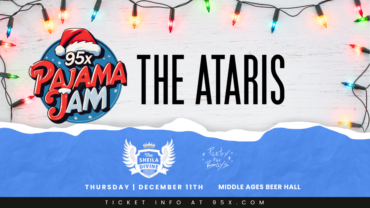 95x Pajama Jam w/ The Ataris w/s/g The Sheila Divine + Poetry for Boys