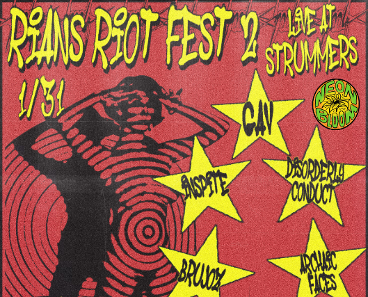 Rian’s Riot Fest 2 at Strummer’s – Fresno, CA