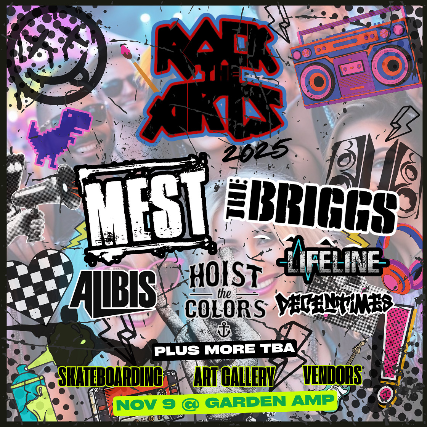 Rock The Arts 2025 – Art & Music Festival at Garden Amphitheatre – Garden Grove, CA