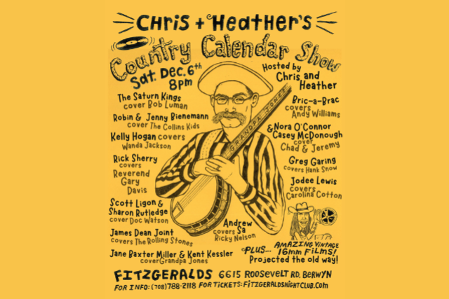Chris & Heather’s COUNTRY CALENDAR SHOW! at FITZGERALDS NIGHTCLUB – Berwyn, IL