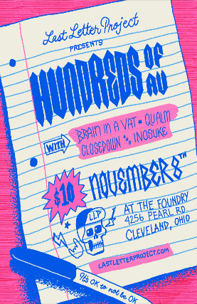 Hundreds Of Au, Brain In A Vat, Qualm, Closedown, Inosuke