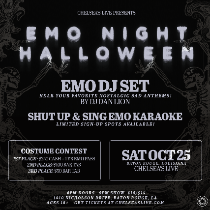 Emo Night Halloween with DJ Dan Lion