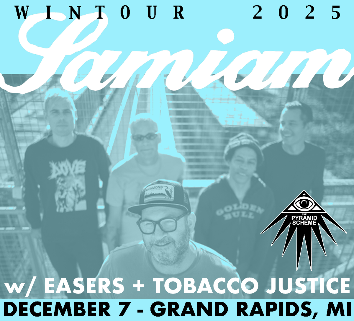 Samiam + Easers + Tobacco Justice