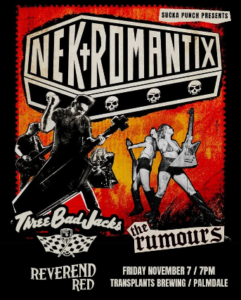 NEKROMANTIX with THREE BAD JACKS