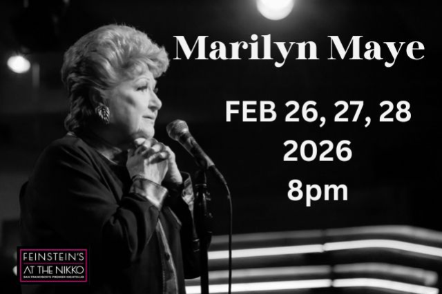Marilyn Maye in Concert at Feinstein’s at The Nikko – San Francisco, CA