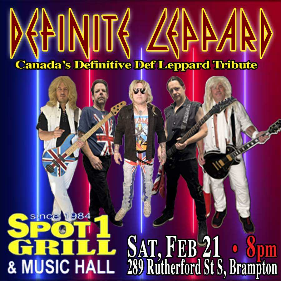 DEF LEPPARD TRIBUTE, DEFINITE LEPPARD