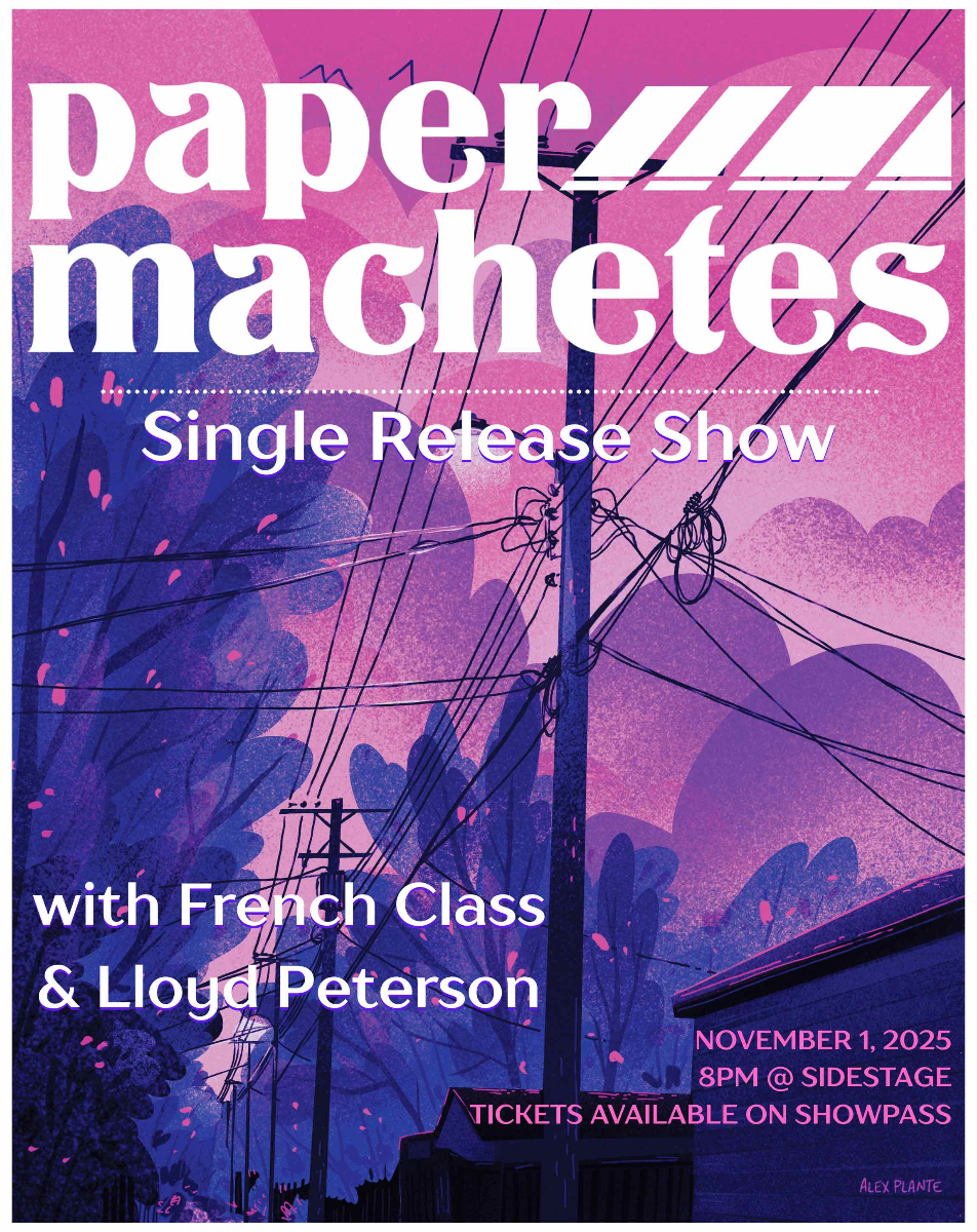 Paper Machetes - Single Release show